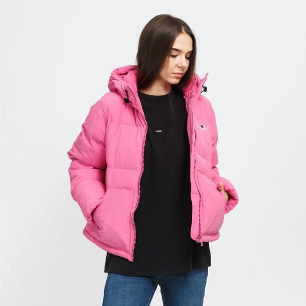 Dámská zimní bunda Champion Hooded Jacket růžová