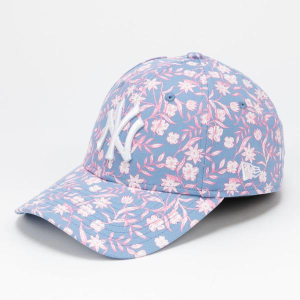 Kšiltovka New Era MLB 940W Wmns Floral NY světle modrá / růžová / bílá