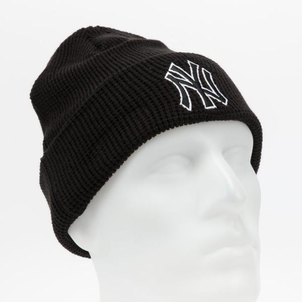 Kulich New Era MLB Pop Outline Cuff Knit NY černý