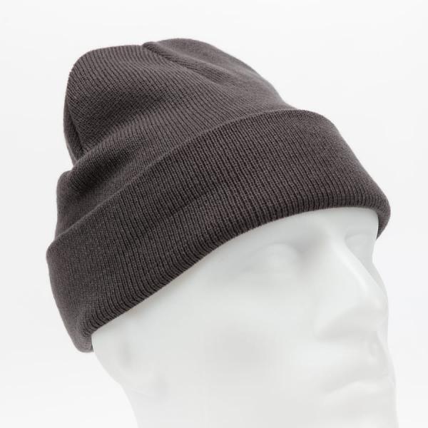 New Era Pop Short Cuff Knit Dark Grey
