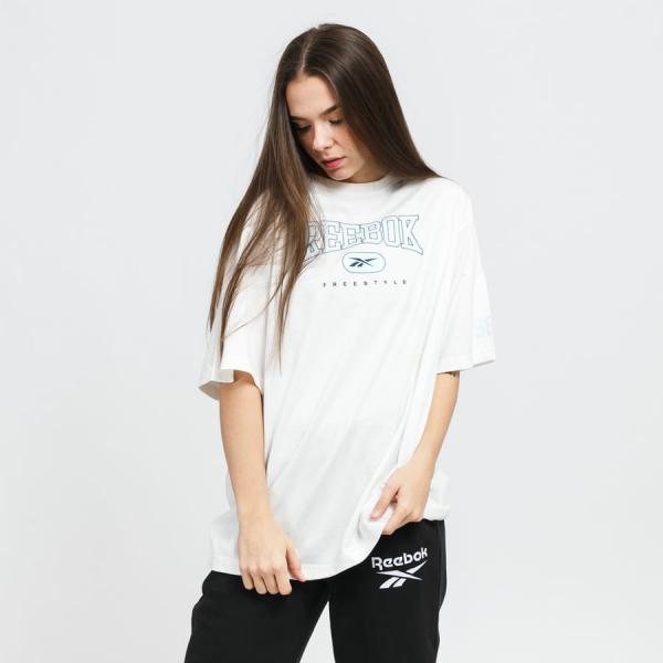 Dámské tričko Reebok Freestyle Long Tee White