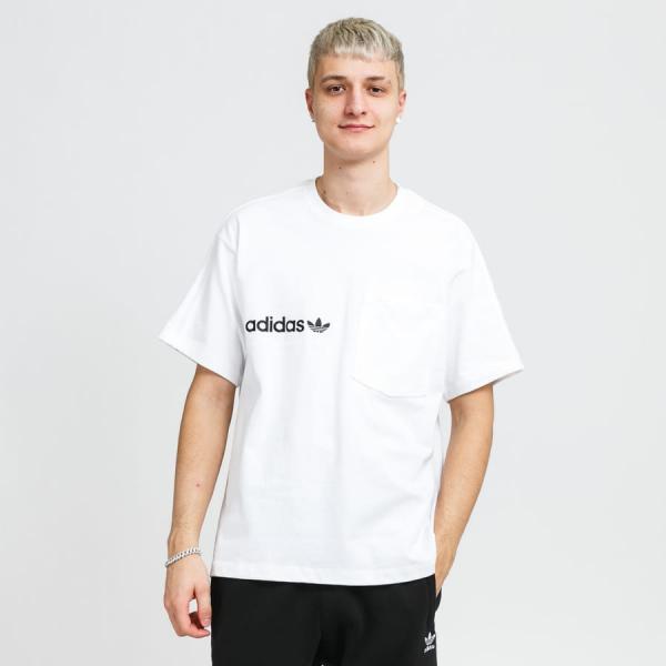 Tričko s krátkým rukávem adidas Originals Heavyweight PKT White