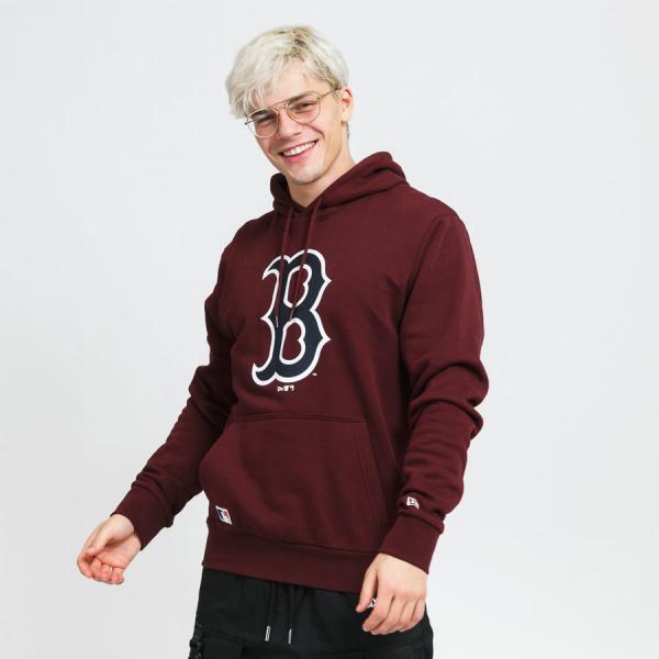 Mikina New Era MLB Seasonal Team Logo Hoody B Vínová