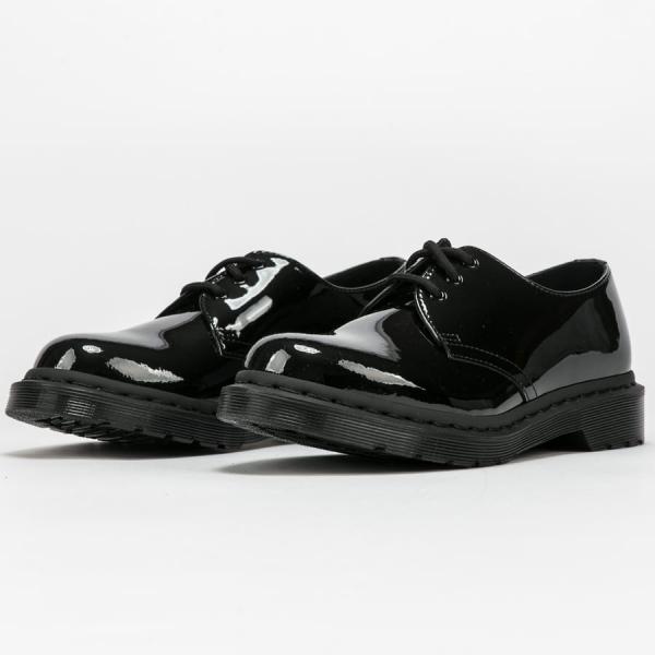 Dámské zimní boty Dr. Martens 1461 Mono W black patent lamper
