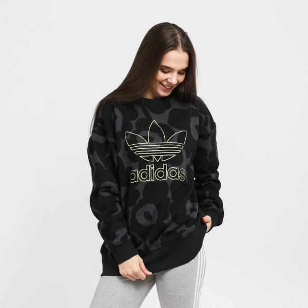 Dámská mikina adidas Originals Sweater tmavě šedá / černá