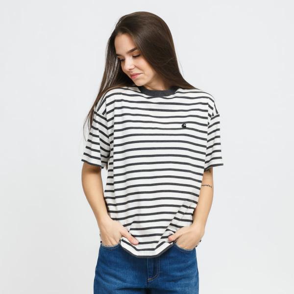 Dámské tričko Carhartt WIP W' SS Robie Tee White / Grey