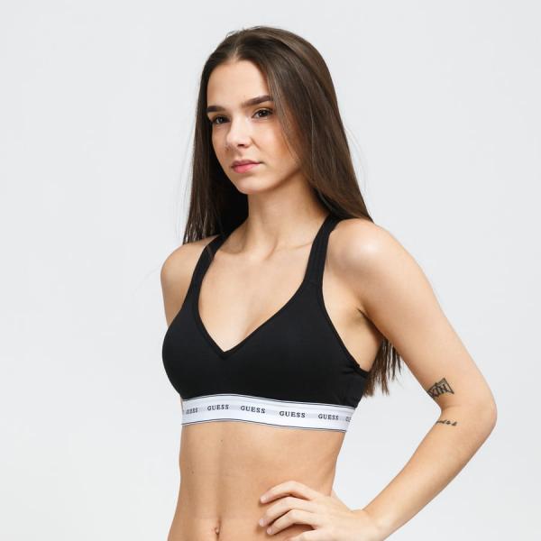 Podprsenka GUESS Bralette Black
