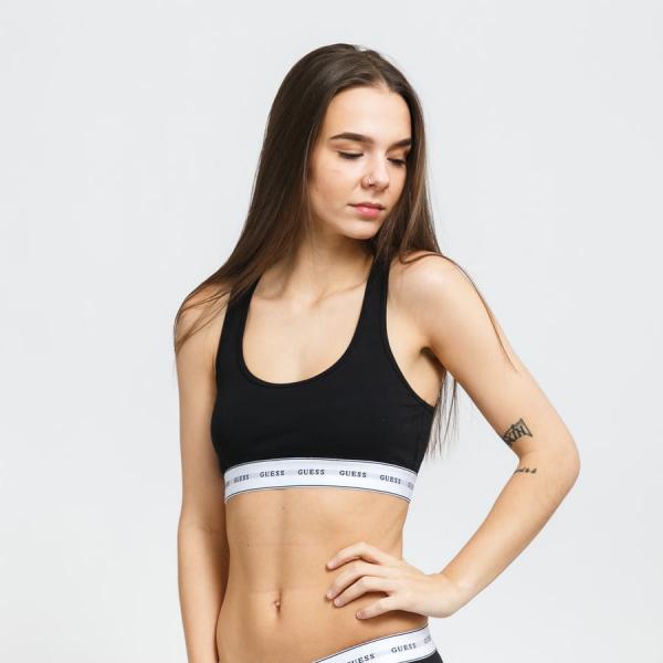 Podprsenka GUESS Bralette Black
