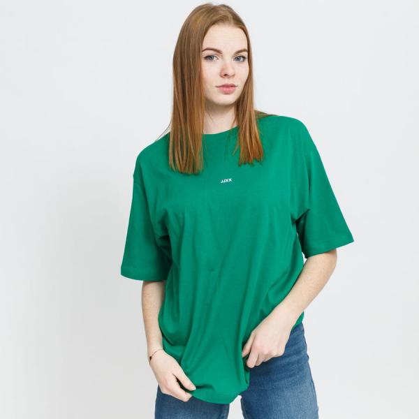 Dámské tričko JJXX Andrea Loose Every Logo Tee Dark Green