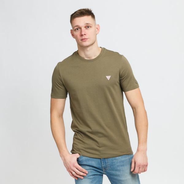 Tričko s krátkým rukávem GUESS M Core Tee Olive
