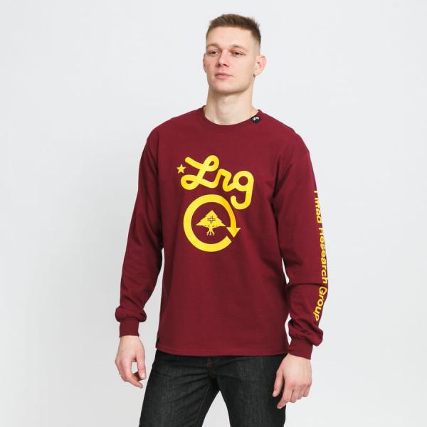 LRG Cycle Logo Research LS vínové