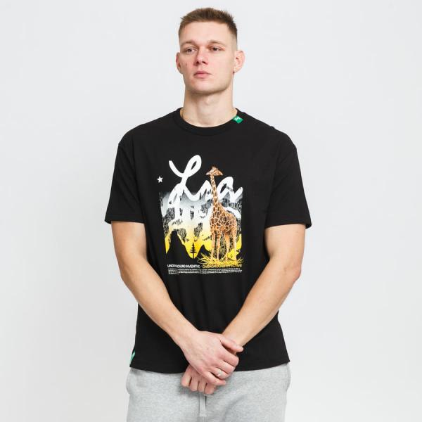 Tričko s krátkým rukávem LRG Patterned Horizon SS Tee černé