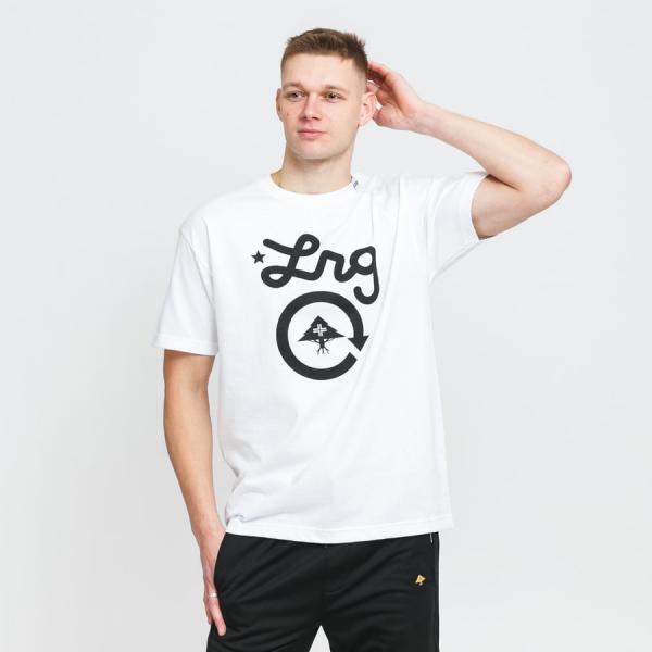 Tričko s krátkým rukávem LRG Cycle Logo Tee bílé