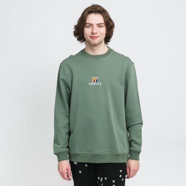 Mikina Parlez Huzzar Pullover Olive L