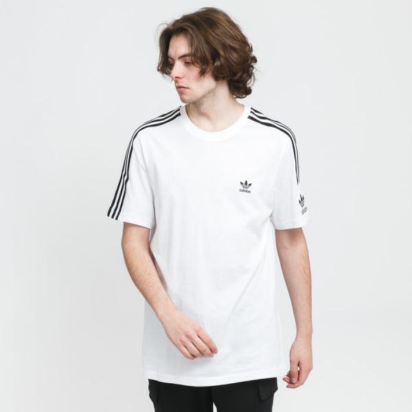 Tričko s krátkým rukávem adidas Originals Tech Tee White