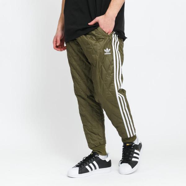 Šusťáky adidas Originals Quilted SST TP olivové