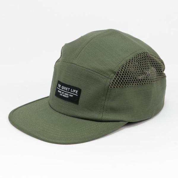 Kšiltovka The Quiet Life Military Mesh 5 Panel Camper Cap olivová