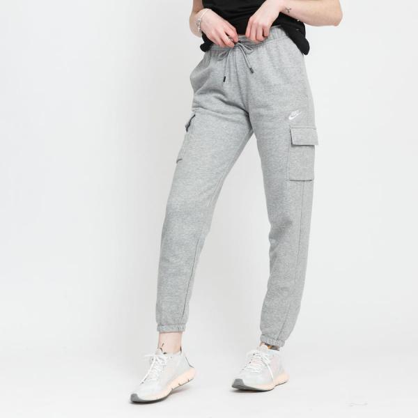 Nike Women's Mid-Rise Cargo Pants Dk Grey Heather/ White