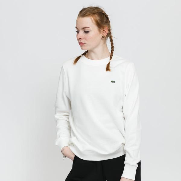 Dámská mikina LACOSTE Women Sweatshirts Small logo bílá