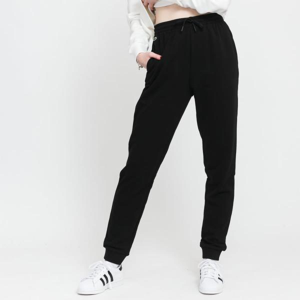 Tepláky LACOSTE Women Trucksuit pant černé