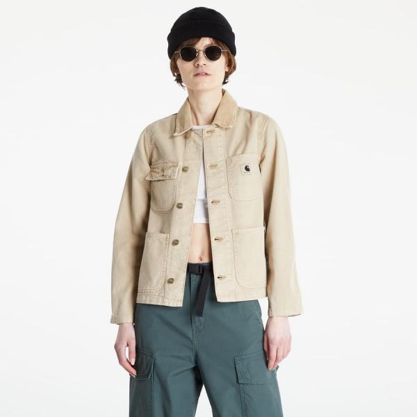 Džíska Carhartt WIP W' Michigan Jacket Dusty Brown Faded