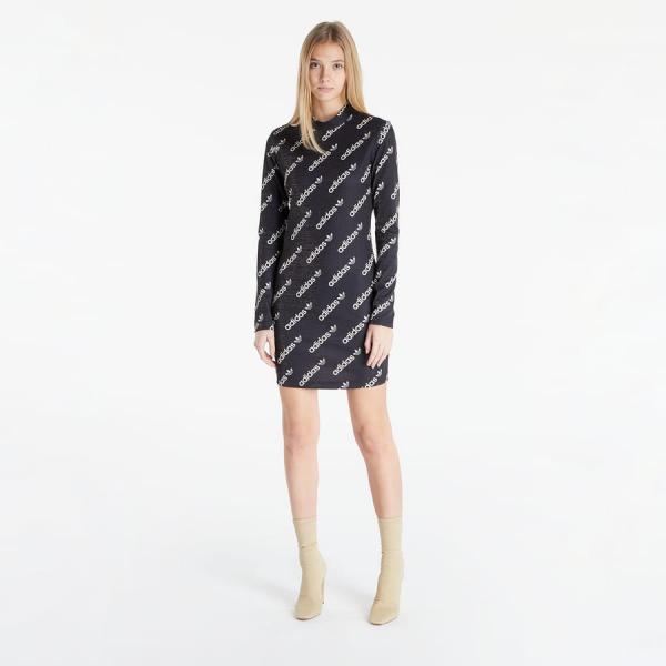 Šaty adidas Originals LS Dress Black
