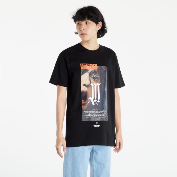 Tričko Urban Classics Dusa Painting Oversize Tee Black L