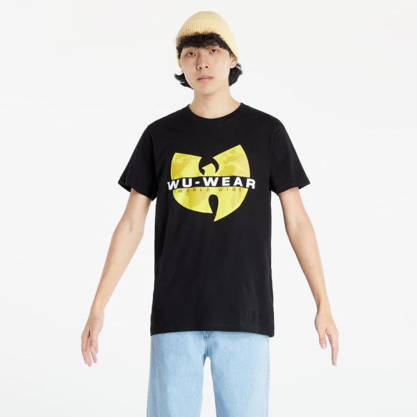 Tričko Urban Classics Wu Wear Logo Tee Black XXL