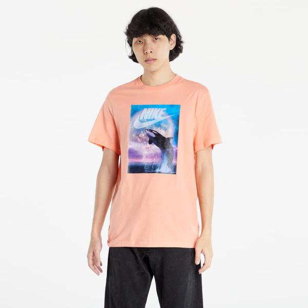 Tričko s krátkým rukávem Nike Sportswear lososová