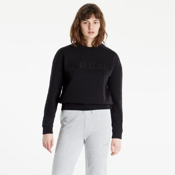 GUESS Front Logo Sweatshirt Black