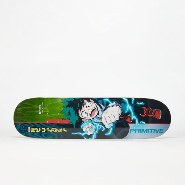 Skateboard Primitive Izuku Midoriya zelená