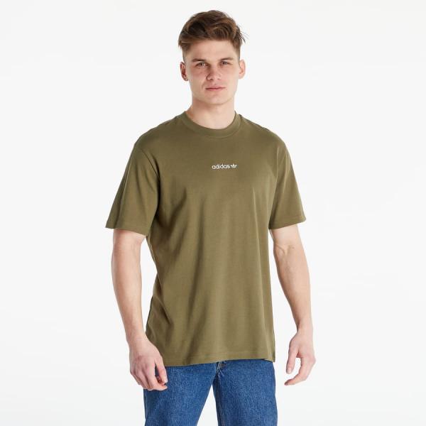 Tričko s krátkým rukávem adidas Originals Edge Seam Tee Green