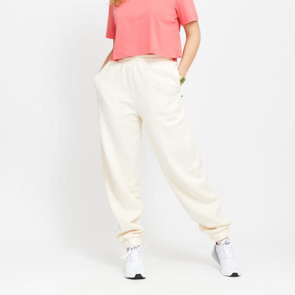 Tepláky Urban Classics Ladies Organic High Waist Ballon Sweat Pants Cream M
