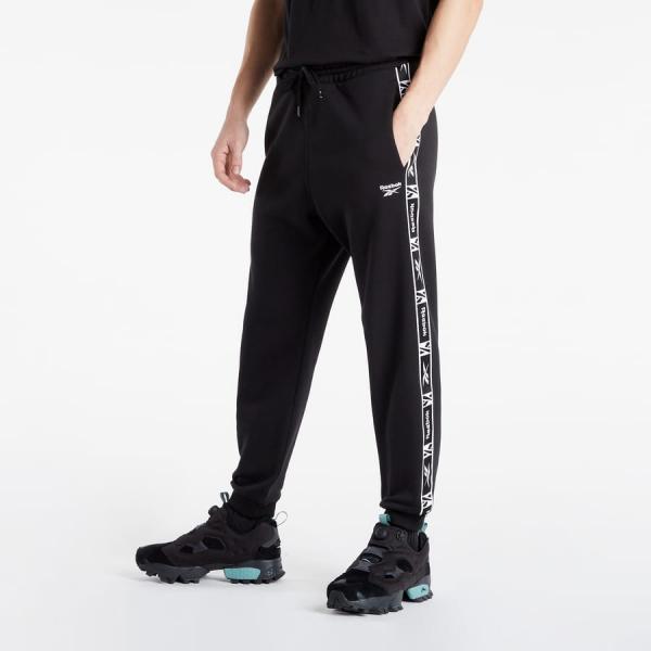 Tepláky Reebok RI Tape Jogger černé