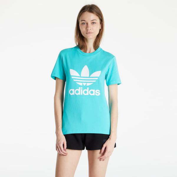 Dámské tričko adidas Originals Trefoil Tee Tyrkysové