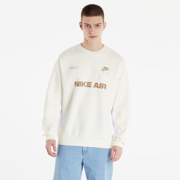 Mikina Nike Air Brushed-Back Creamy