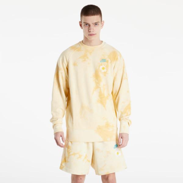 Mikina Nike Sportswear Men's French Terry Crewneck Yellow