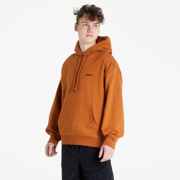 Mikina Levi's ® Red Tab Sweats Hoodie Brown