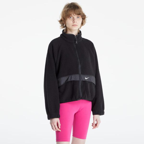 Nike Sherpa Fleece Jacket Black