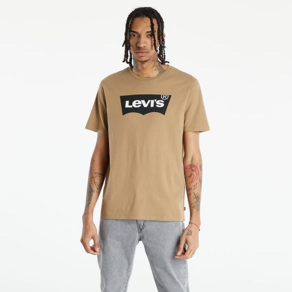 Tričko s krátkým rukávem Levi's ® Graphic Crewneck TEE Beige