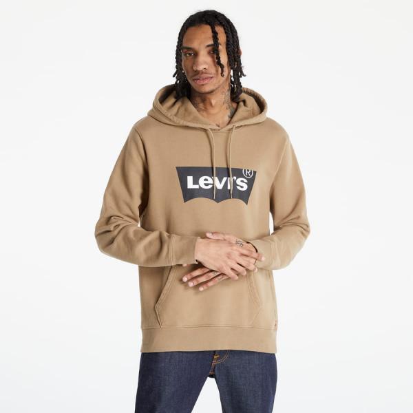 Mikina Levi's ® Standard Graphic Hoodie Brown