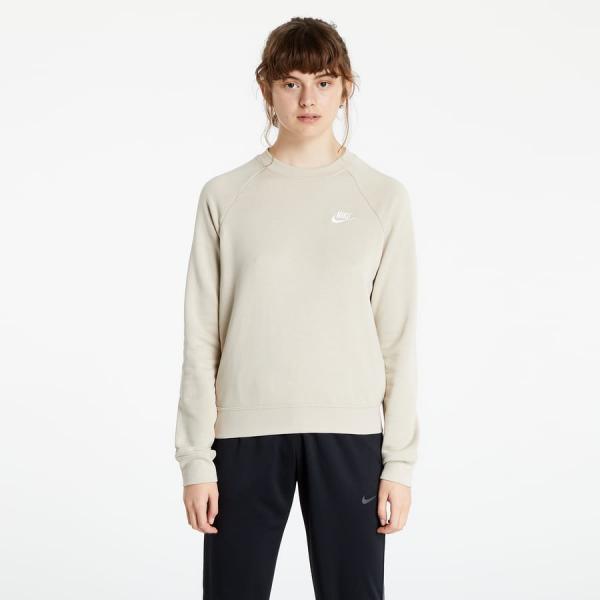 Dámská mikina Nike Sportswear  Essentialns Fleece Crew W Beige