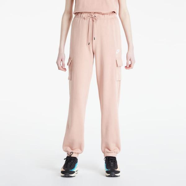 Tepláky Nike Sportswear Essential Fleece Cargo Pants Pink M