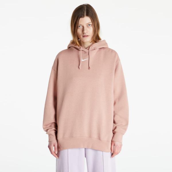 Dámská mikina Nike W NSW Essenstial Fleece Oversized Hoodie Rose Whisper
