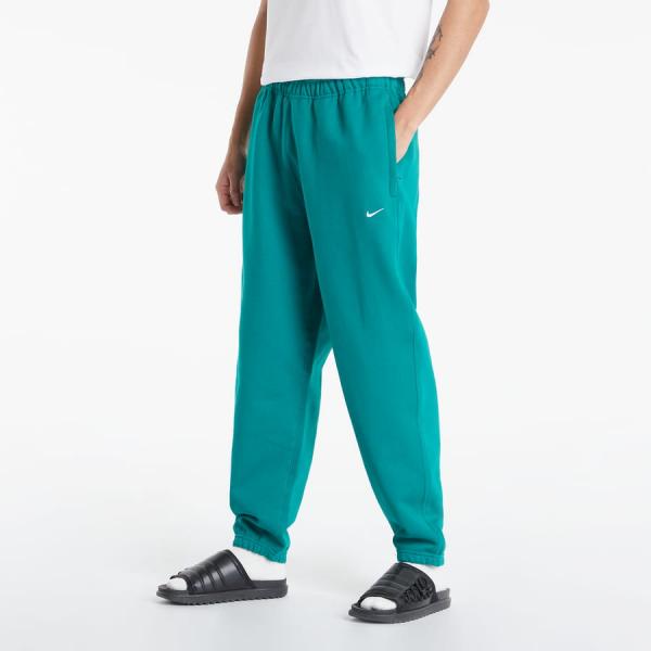 Nike NRG Soloswoosh Men's Fleece Pants Tyrkysové