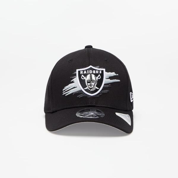 Kšiltovka New Era Las Vegas Raiders Tear Logo Black 9FIFTY Stretch Snap Cap černá