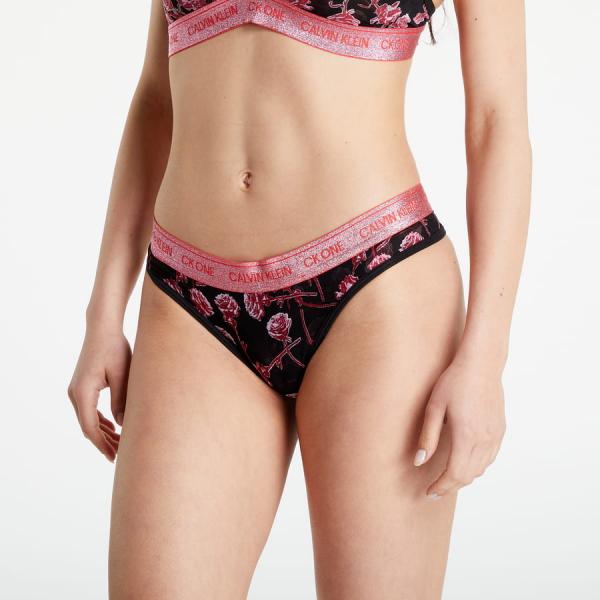 Kalhotky Calvin Klein Thong černé