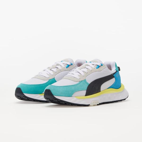 Pánské boty Puma Wild Rider Rollin' elektro aqua-puma white