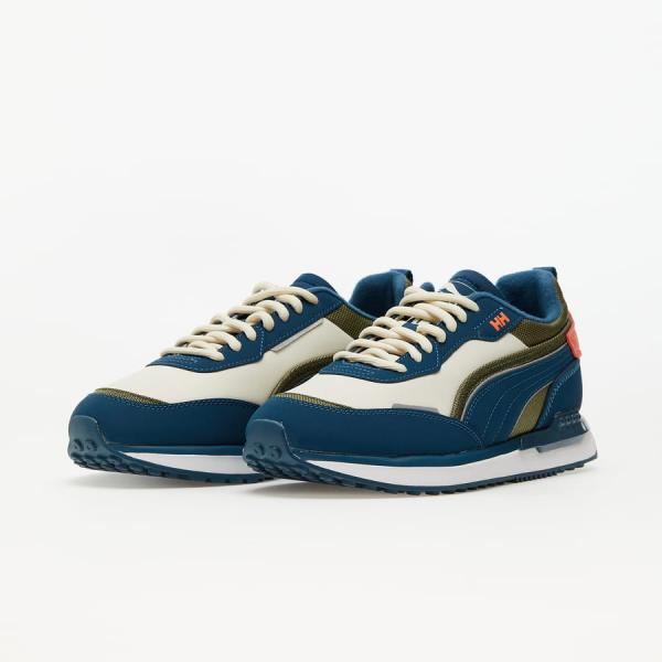 Pánské boty Puma City Rider Helly Hensen intense blue-white asparagus
