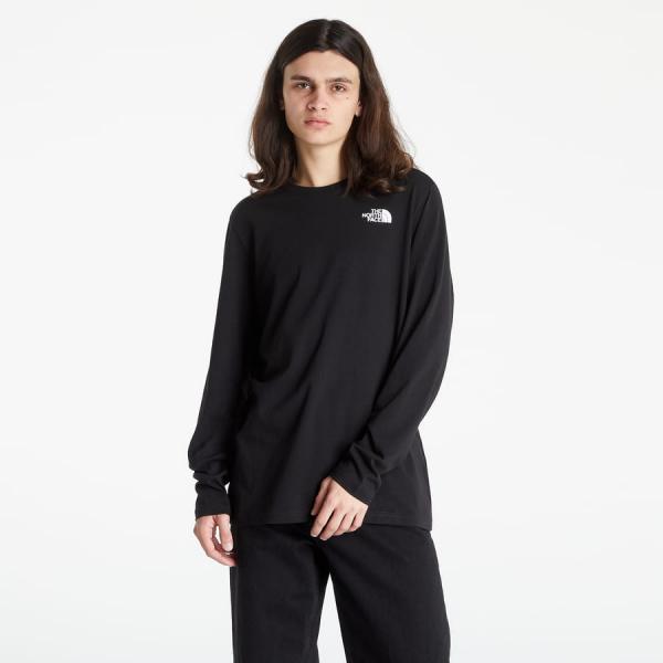 The North Face L/S Red Box Tee black